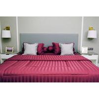 Gambar Sleep Buddy Set Sprei Salur Maroon Jacquard Tencel - Extra King Size dari Sleep Buddy Bedding undefined 2 Tokopedia