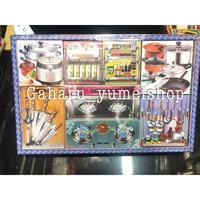 Gambar Kertas Alat Pisau Set Dapur Masak Aksesories Cengbeng Sembahyang Arwah dari Gaharu yumeishop undefined 1 Tokopedia