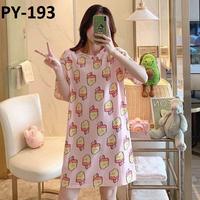 Gambar Baju Tidur Daster Import - SQUARE CAT dari Central Market CM undefined 3 Tokopedia
