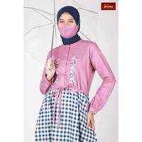 Gambar Baju Gamis Wanita Original Dannis A210505 Ungu Free Masker - XS dari Rumah Dannis Tuban undefined 2 Tokopedia