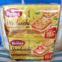 Gambar Paket Hemat - 4x ROMA Sandwich Lemon 120gr - Biskuit Crackers dari SZ Konko undefined 3 Tokopedia