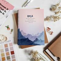 Gambar Buku catatan ukuran A5/ Notebook A5/Buku Tulis c - moon, garis dari Gress books.id undefined 4 Tokopedia