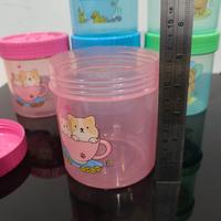 Gambar Toples Plastik Cantik Toples Set Toples Kue Lebaran Toples Drat isi 6 dari Plastiku Houseware undefined 3 Tokopedia