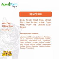 Gambar Makanan Kucing Merk Bolt Kemasan pabrik Paket 10 Kg Khusus Grab - Bulat (Salmon) dari AgroJayaMakmur_NEW undefined 4 Tokopedia