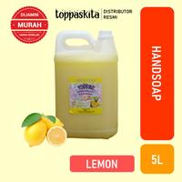 Gambar Toppas Sabun Cuci Tangan Cair 5liter / Hand Soap Wangi Lembut Termurah - Tangan Jasmine dari toppaskita undefined 5 Tokopedia