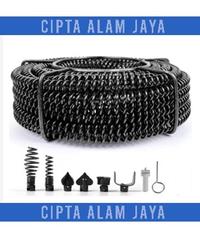 Gambar Kawat spiral saluran air mampet 30 meter plus mata bor dari Cipta Alam Jaya undefined 1 Tokopedia