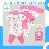 Gambar Baju Bayi import 8in1 setelan celana baju topi baby depok - Kuning, 0-3 Bulan dari Rumah Bayi.TAZ undefined 3 Tokopedia