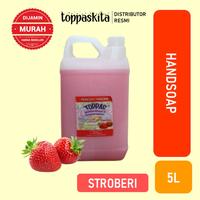 Gambar Toppas Sabun Cuci Tangan Cair 5liter / Hand Soap Wangi Lembut Termurah - Tangan Jasmine dari toppaskita undefined 2 Tokopedia