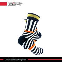 Gambar CoolDeSocks Original | Kaos Kaki Psychedelic BW orange gold (C) dari CoolDeSocks undefined 4 Tokopedia