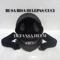 Gambar HELM BOGO JPN PUTIH DOF SET KACA CEMBUNG/KACA DATAR - HELM'NYA  AJA, M dari Defansa Helm undefined 3 Tokopedia
