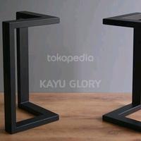 Gambar kaki meja besi hollow custom dari KAYU GLORY undefined 3 Tokopedia
