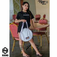 Gambar Tote Bag Wanita Bulat Bahan Kanvas Tebal Oroginal HANS - HANS dari hans store_ undefined 1 Tokopedia