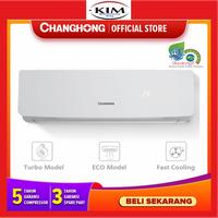 Gambar AC CHANGHONG CSC-09 NVB 1 PK [INDOOR+OUTDOOR UNIT ONLY] GARANSI RESMI dari Kim Electronic City Store undefined 1 Tokopedia