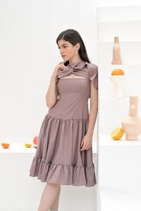 Gambar Greek Dress in Mauve - S dari COZYbycoma undefined 2 Tokopedia