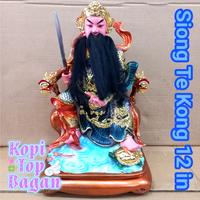Gambar Patung Dewa Siong Te Kong uk 12 in Hian Tian Sang Ti fiber W4 uk 30 cm dari Coffee Buddha undefined 1 Tokopedia