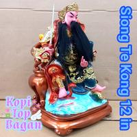 Gambar Patung Dewa Siong Te Kong uk 12 in Hian Tian Sang Ti fiber W4 uk 30 cm dari Coffee Buddha undefined 3 Tokopedia