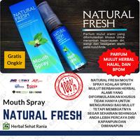 Gambar Natural Fresh Mouth Spray Pengharum Mulut Menyegarkan Mulut dan Nafas dari Herbal Sehat Rania undefined 1 Tokopedia