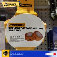 Gambar Krisbow Isolasi Lakban Reflektor 15m Kuning/Reflective Tape/Yellow dari Ayrusshop Toko Perkakas undefined 1 Tokopedia