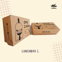 Gambar Lunch Box L Custom Cetak 1 Warna / TankBox / Dus Kemasan Makan - 1 Warna Nonblok dari TankBox Packaging undefined 4 Tokopedia