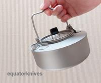 Gambar Titanium Ultralight camping kettle 800 ml teko kemping outdoor EK2209 dari Equator Knives undefined 1 Tokopedia