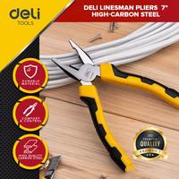 Gambar Deli Tang Kombinasi / Plier 6/7/8 inch Ergonomis Alat Perkakas DL200X dari Deli Tools Official undefined 5 Tokopedia