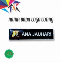 Gambar Papan Nama Dada | Name Tag | Nama Logo Coting - PENITI dari POETRA ADVERTISING undefined 1 Tokopedia