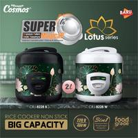 Gambar Cosmos Rice Cooker Non Stick CRJ-8228 - 2.0L - WHITE dari Cosmos Mall undefined 1 Tokopedia