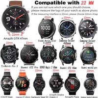 Gambar RUN22 Silikon Strap 22mm for Huawei GT2 GT3 46mm / Amazfit GTR 2 3 dll - BLACK GREEN dari Prishcatshop undefined 5 Tokopedia