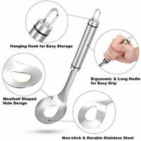 Gambar Sendok Cetak Bakso Stainless Sendok Pembuat Bakso Alat Cetak - Polos dari Mitraaren undefined 4 Tokopedia