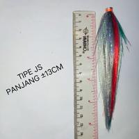 Gambar Umpan Tenggiri Tuna, Bulu Mutiara Jumbo, Umpan - 1 PCS JS - 01 dari ubmfishing undefined 4 Tokopedia