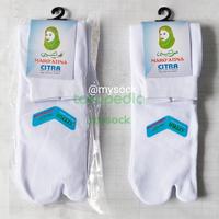 Gambar (6 PASANG) Kaos Kaki Citra Jempol Sebetis Polos - Hitam dari MySock shop undefined 4 Tokopedia