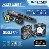 Gambar WIR4504S - 4U Wallmount Rack Depth 450mm Single Door 19" - INDORACK dari NUSA RACKINDO undefined 2 Tokopedia