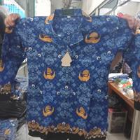 Gambar Baju Batik Korpri PNS Pria-Wanita - Pria, S dari Maalik JayaAtribut undefined 3 Tokopedia