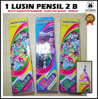 Gambar 1 lusin (12 pcs) pensil 2 B Motif Karakter Grosir Murah dari AVO GROSIR undefined 1 Tokopedia