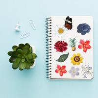 Gambar Stiker Journal Matahari untuk Notebook, Planner, Bullet Journal dari Bukuqu Stationery undefined 2 Tokopedia