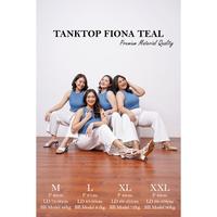 Gambar Tank Top Polos Biru Bahu Lebar Inner Blazer Tanktop Fiona Teal - M dari Jane Collection undefined 1 Tokopedia
