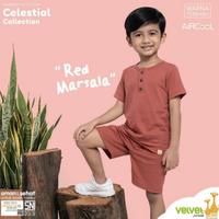 Gambar VELVET Junior Celestial Collection Setelan Pendek Baju Harian Anak - Size 3, Peach Blush dari ANINDHITA Mom and Baby undefined 2 Tokopedia