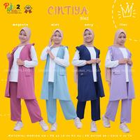Gambar Cintiya 3 in 1/Baju Muslim Anak/Baju Setelan Anak dari D_Ka Shop undefined 1 Tokopedia