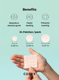 Gambar ORIGINAL COSRX Acne Pimple Master Patch (24 pcs) - Hitam dari Cilla Beauty Palace undefined 3 Tokopedia