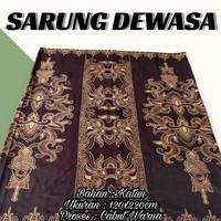 Gambar fashion muslim pria - sarung batik pria mahkota raja - sarung motif - Hitam dari anwjayastore1 undefined 3 Tokopedia