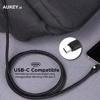 Gambar Aukey Cable CB-AC1 1.2M USB 3.1 gen 1 to USB C Braided Black - 500279 dari CJMART99 undefined 5 Tokopedia