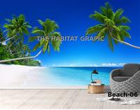 Gambar Wallpaper 3d Dinding Rumah Pemandangan Pantai - 3 dari 3Dwallpaperlancarjaya undefined 3 Tokopedia