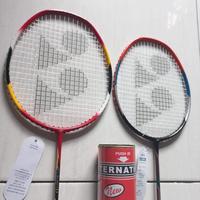 Gambar Paket badminton bulutangkis 2 raket 1 slop bola isi 12pcs 2grip dari Dunia Herbal88 undefined 4 Tokopedia