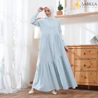 Gambar Amira Gamis by Sabila moeslem wear - Hijau Mint, XL dari SABILLA MOESLEM WEAR undefined 2 Tokopedia