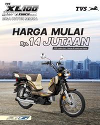 Gambar MOTOR TVS XL100 - Hitam dari TVS Official undefined 5 Tokopedia