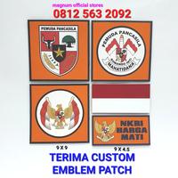 Gambar Emblem Patch PEMUDA PANCASILA PP Lengkap 1set (5 Emblem) Velkro Army - MABES WRN-FULL dari roand official stores undefined 4 Tokopedia