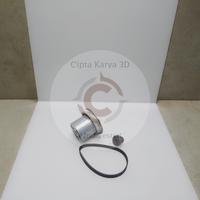 Gambar Set GT2 Modul Rasio 4.25 Pulley Besar T68 8mm Kecil T16 5mm Belt 180mm dari Cipta Karya 3D undefined 2 Tokopedia