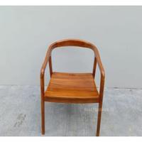 Gambar Kursi Cafe Selly - Kursi Makan Selly Kayu Jati - Hitam dari Best Furniture ID undefined 5 Tokopedia