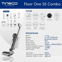 Gambar Tineco Floor One S5 Combo Vacuum Cleaner dari Willow Baby Kids West undefined 3 Tokopedia
