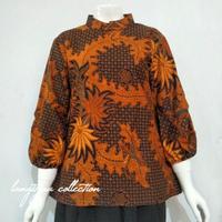 Gambar MARION BLOUSE BATIK KONDANGAN | ATASAN BATIK WANITA BAJU KERJA PREMIUM - Marion 2, S+furing dari langitjua collection undefined 1 Tokopedia